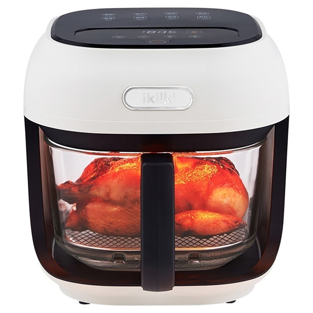【ikiiki 伊崎】美派烘炸鍋 IK-OT3101白 / IK-OT3102綠-規格圖4