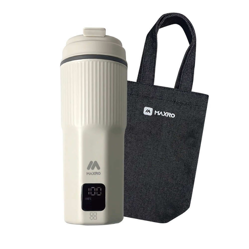 【MAXRO】 雙電壓智能溫控熱水壺 暖飽杯 MX-TB6501(附品牌提袋*1個)-細節圖2