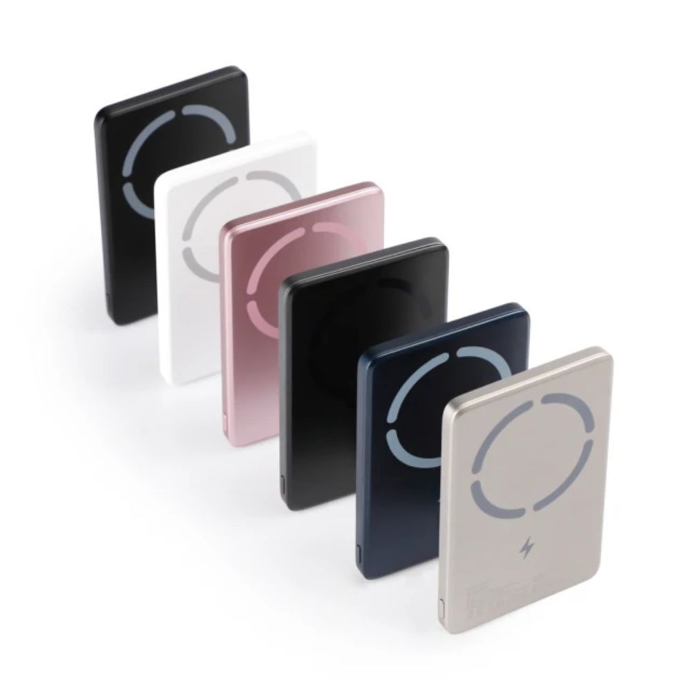 【NICONICO】Superthin極度輕薄・磁吸行動電源10000mAh POT-488 (6色可選)-細節圖3