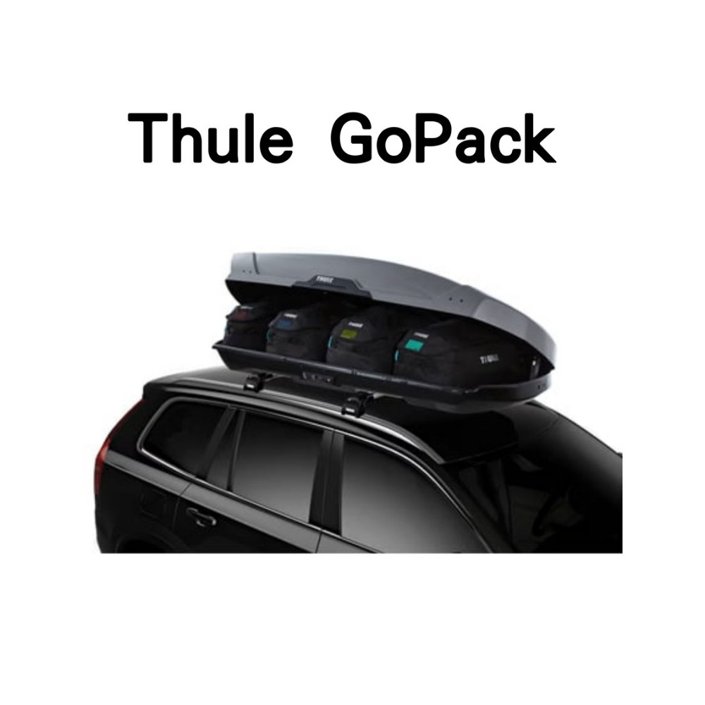 ~騎車趣~ Thule GoPack 車頂箱 4 只 載物包專用袋 行李袋 收納袋-細節圖2