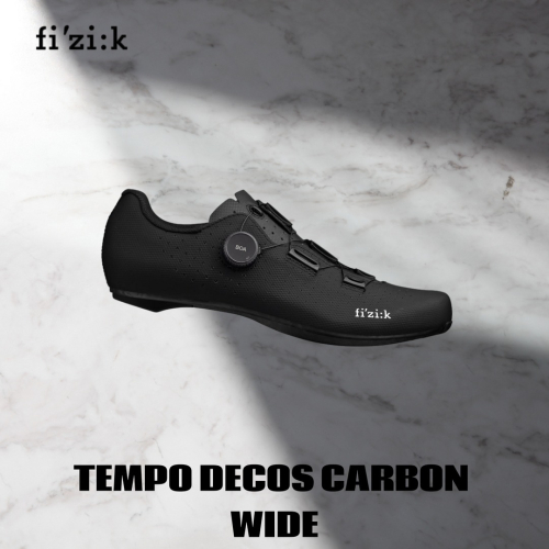 ~騎車趣~FIZIK TEMPO DECOS CARBON WIDE黑色寬楦 自行車卡鞋 公路車卡鞋 碳底