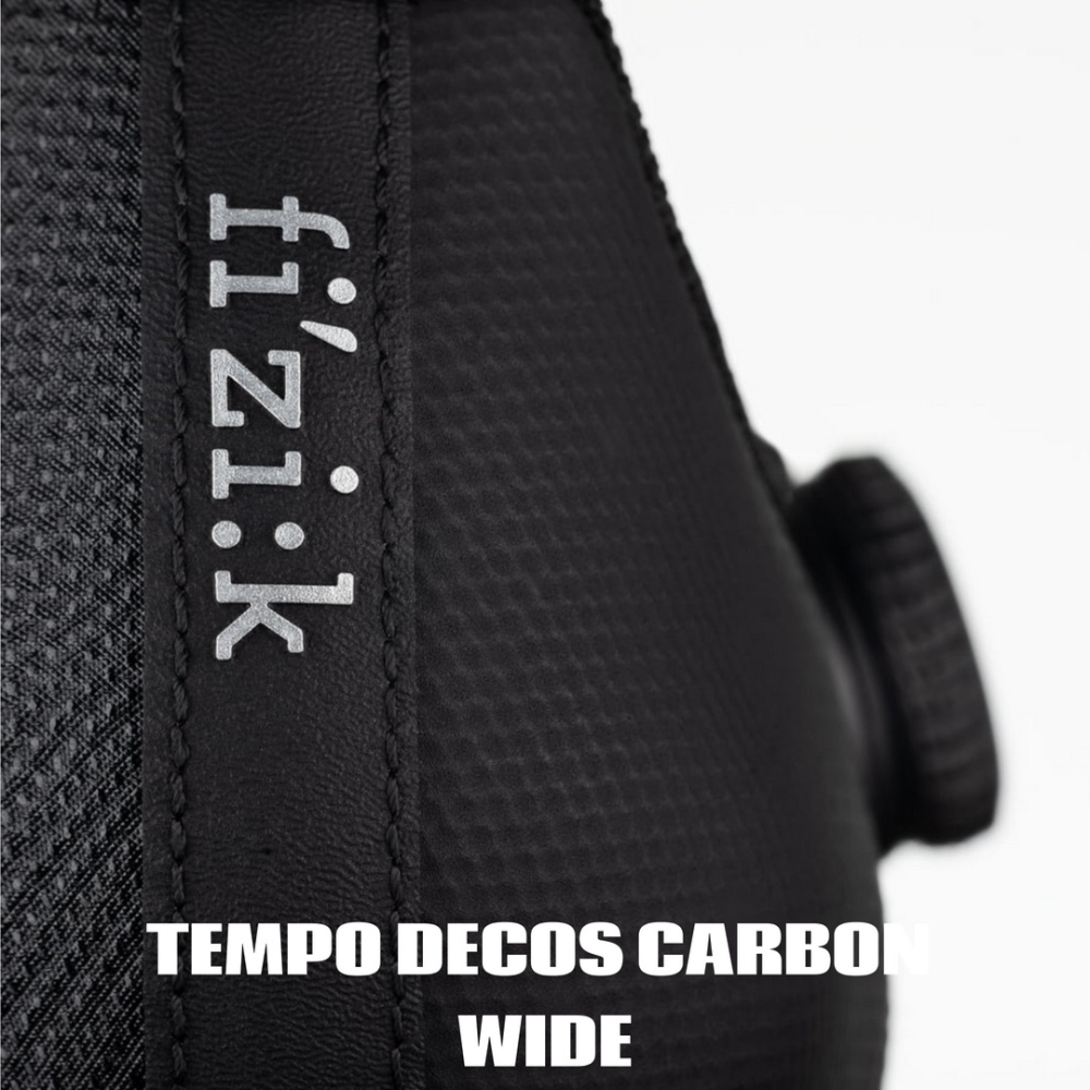~騎車趣~FIZIK TEMPO DECOS CARBON WIDE黑色寬楦 自行車卡鞋 公路車卡鞋 碳底-細節圖3