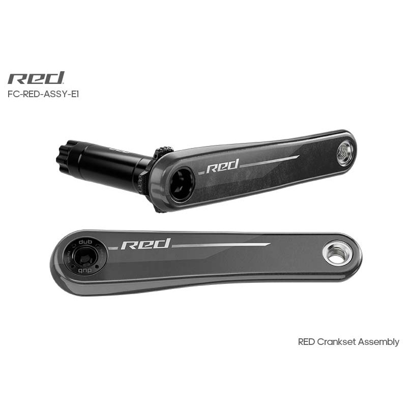 ~騎車趣~ Sram RED E1單曲柄腿 Sram RED Crankarm Assembly 碳纖維腿組-細節圖2