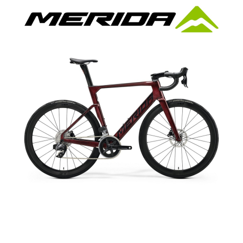 ~騎車趣~MERIDA REACTO 7000碳纖維公路車 SRAM rival功率計 碳纖維輪組