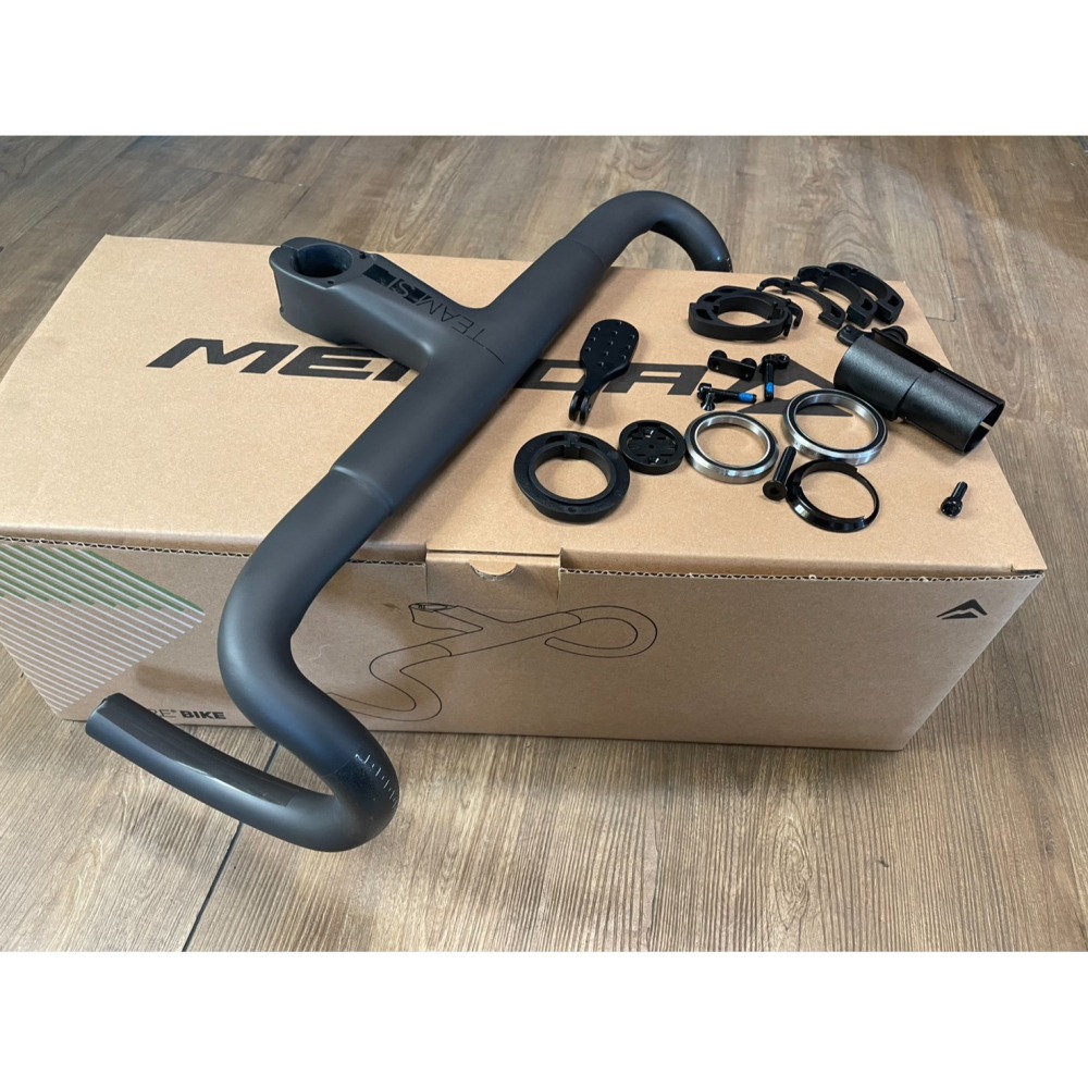 ~騎車趣~MERIDA TEAM SL 碳纖維一體式 空力把手 一體車把-細節圖2