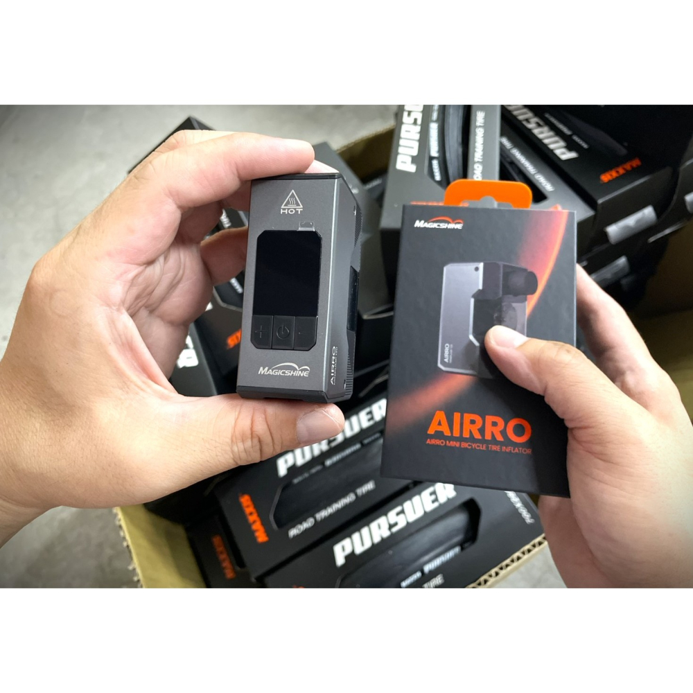 ~騎車趣~ MAGICSHINE AIRRO 迷你自行車輪胎充氣機 電動打氣-細節圖3