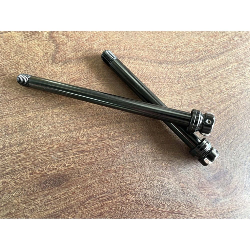 ~騎車趣~碟煞貫通軸 隱藏式轉柄 筒軸快拆 12軸心 12mm貫通軸隱藏把手-細節圖4