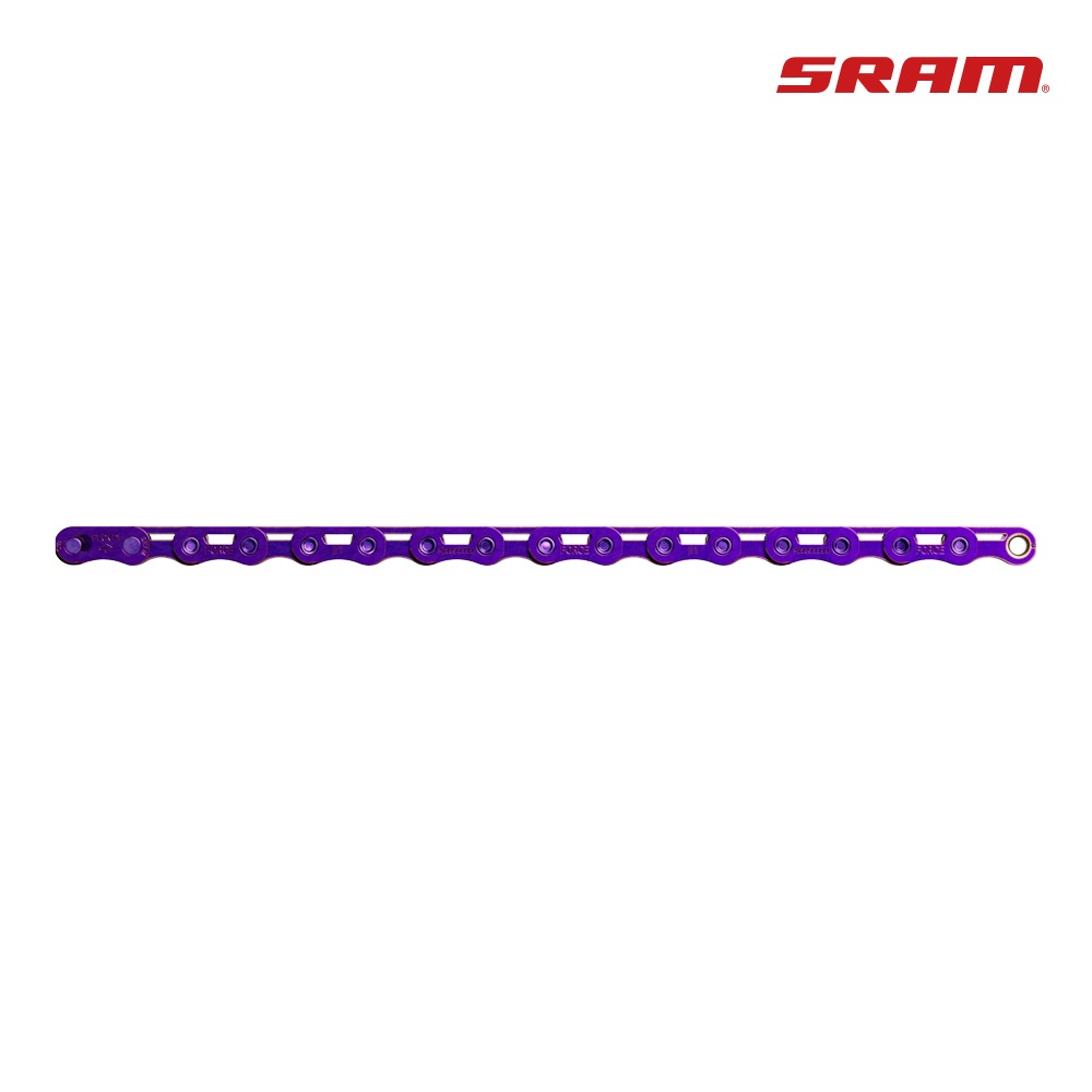 ~騎車趣~2025 E1 SRAM 鏈條 FORCE AXS 12S鏈條 12速 紫色鏈條-細節圖2