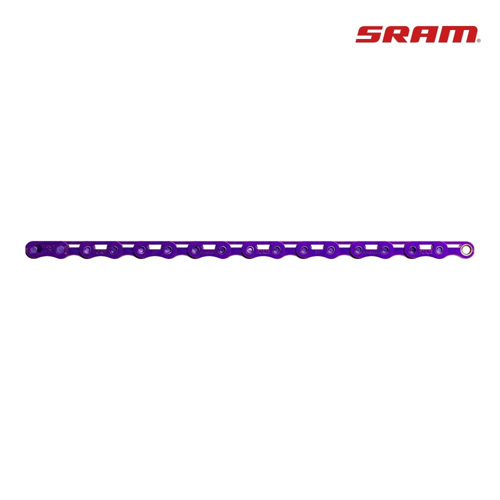 ~騎車趣~2025 E1 SRAM 鏈條 FORCE AXS 12S鏈條 12速 紫色鏈條-細節圖2