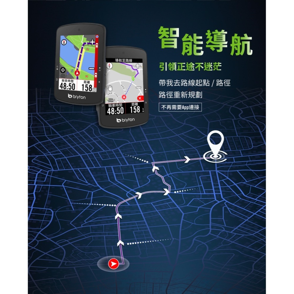 ~騎車趣~BRYTON Rider S510旗艦級觸控 GPS 自行車錶 馬表-細節圖5