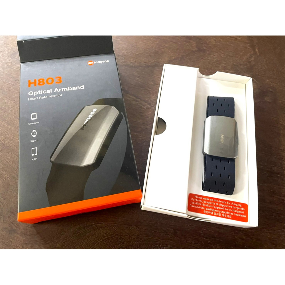 ~騎車趣~MAGENE 邁金H803腕式雙模心率帶 手臂心跳帶 心率臂帶-細節圖2