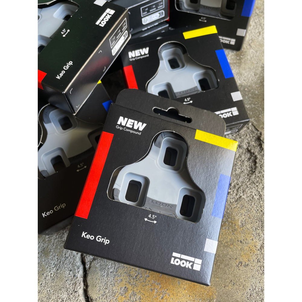 ~騎車趣~2026 NEW LOOK KEO GRIP CLEATS 防滑鞋底板 扣片 灰色4.5度-細節圖2