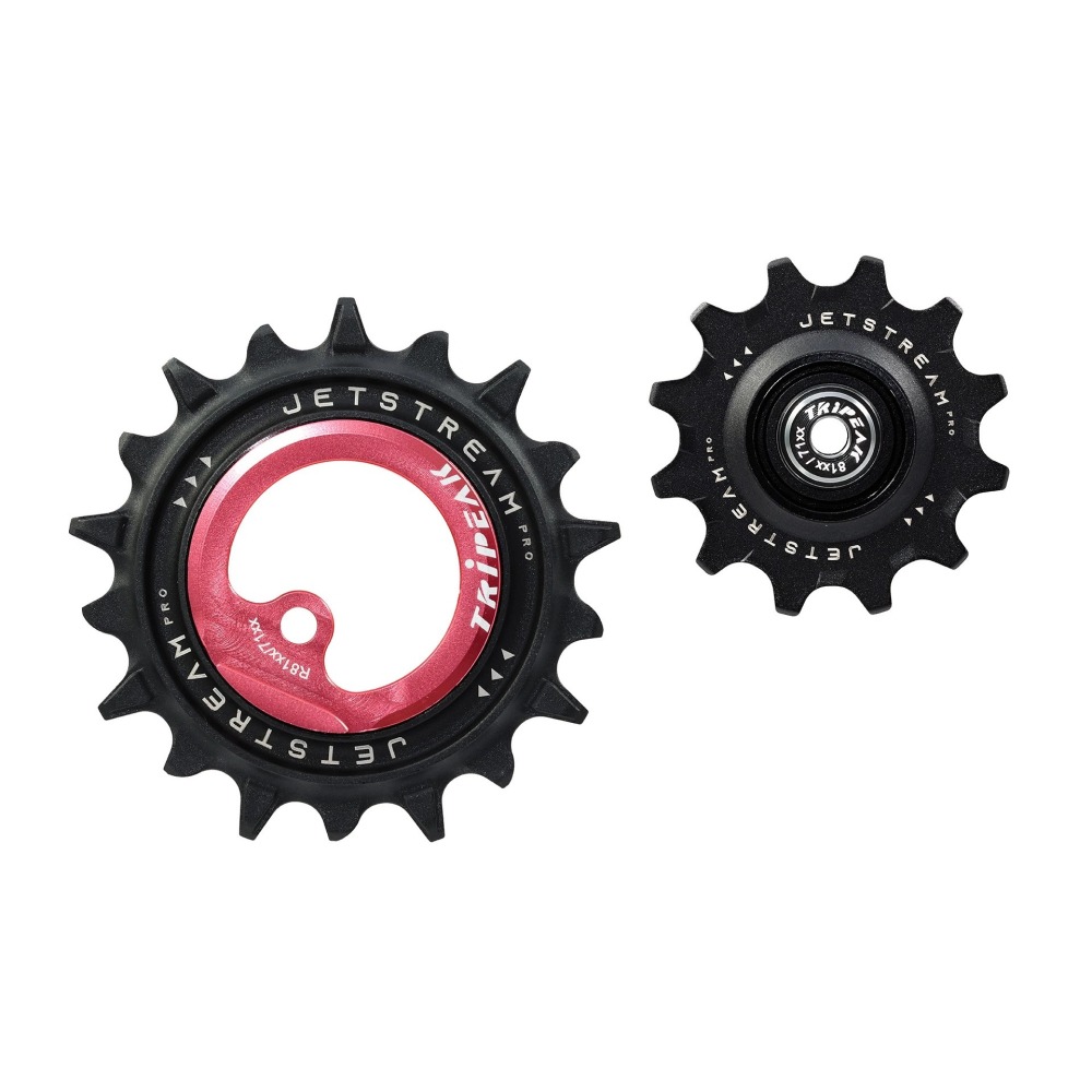 ~騎車趣~TRIPEAK 加大偏心導輪 12/18T 陶瓷培林導輪 SHIMANO 12速用 R81xx / 71xx-細節圖2