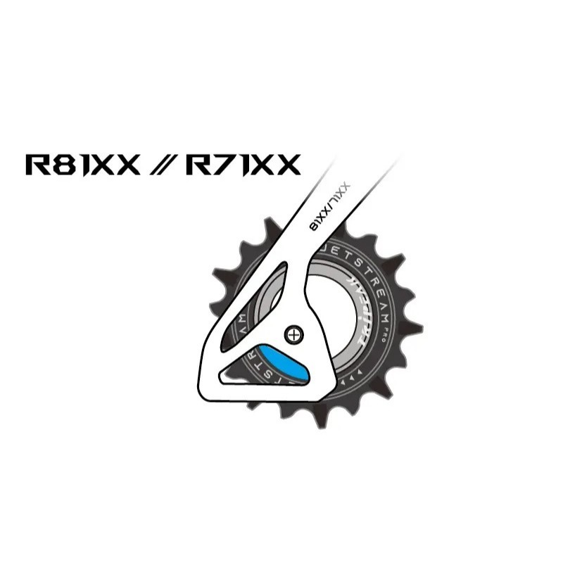 ~騎車趣~TRIPEAK 加大偏心導輪 12/18T 陶瓷培林導輪 SHIMANO 12速用 R81xx / 71xx-細節圖5