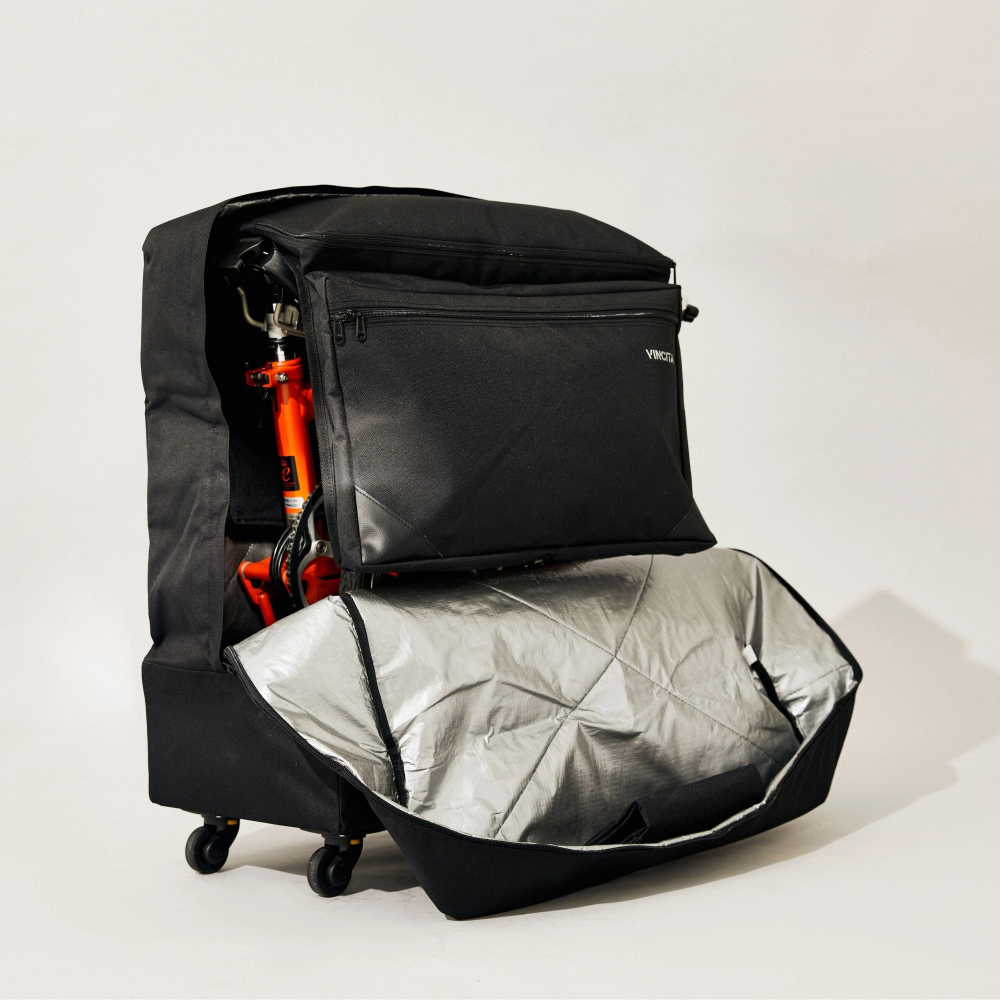 ~騎車趣~VINCITA Sightseer 4.0 Travel Set 旅行袋 附輪攜車袋 Brompton 攜車袋-細節圖8