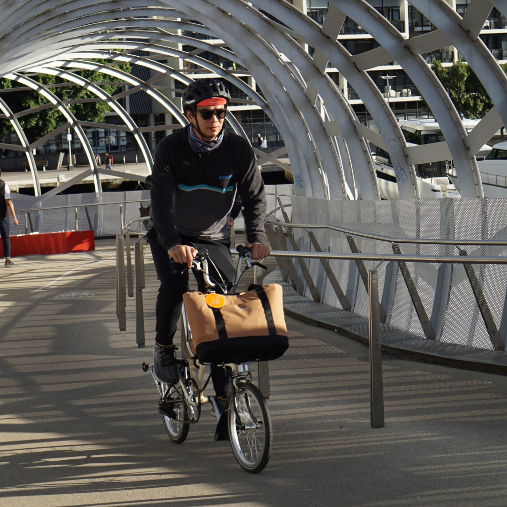 ~騎車趣~VINCITA Brompton 前袋 車前包 托特包 自行車前置袋-細節圖7