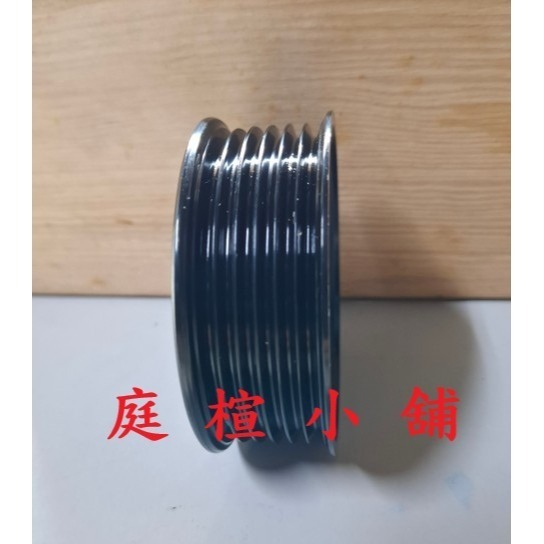 【庭楦小舖】馬自達皮帶調整器   金屬惰輪 /皮帶盤/普立 6PK  MAZDA  馬2 馬3 馬5 馬6-細節圖2