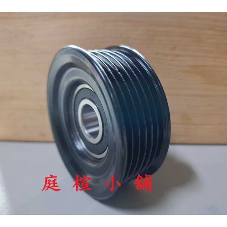 【庭楦小舖】馬自達皮帶調整器   金屬惰輪 /皮帶盤/普立 6PK  MAZDA  馬2 馬3 馬5 馬6-細節圖3