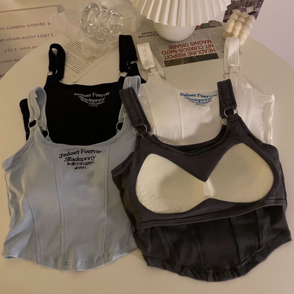 不規則魚骨無袖背心-細節圖4