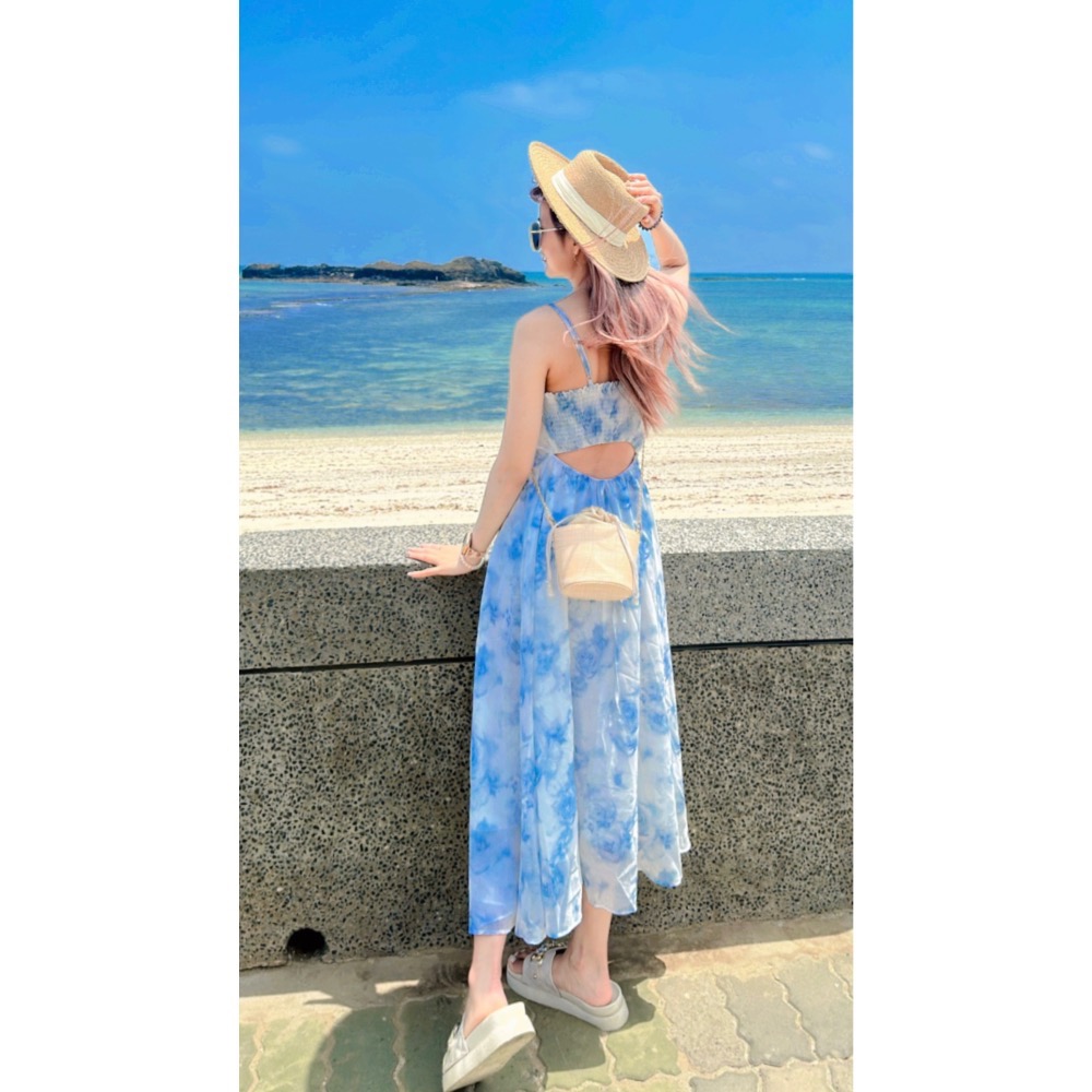 超仙海邊渡假風（長裙）-細節圖2