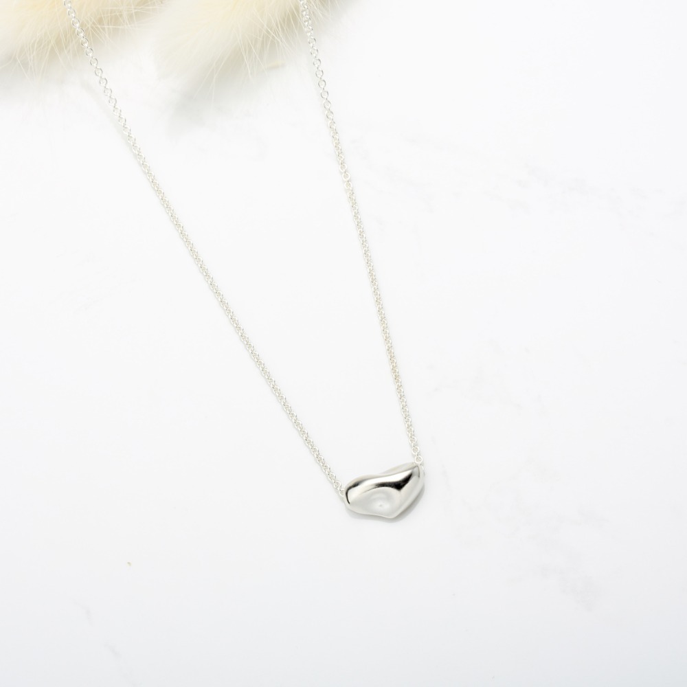 【Angel & Me】融化的愛心 Heart s925 純銀 項鍊 情人節 禮物-細節圖3