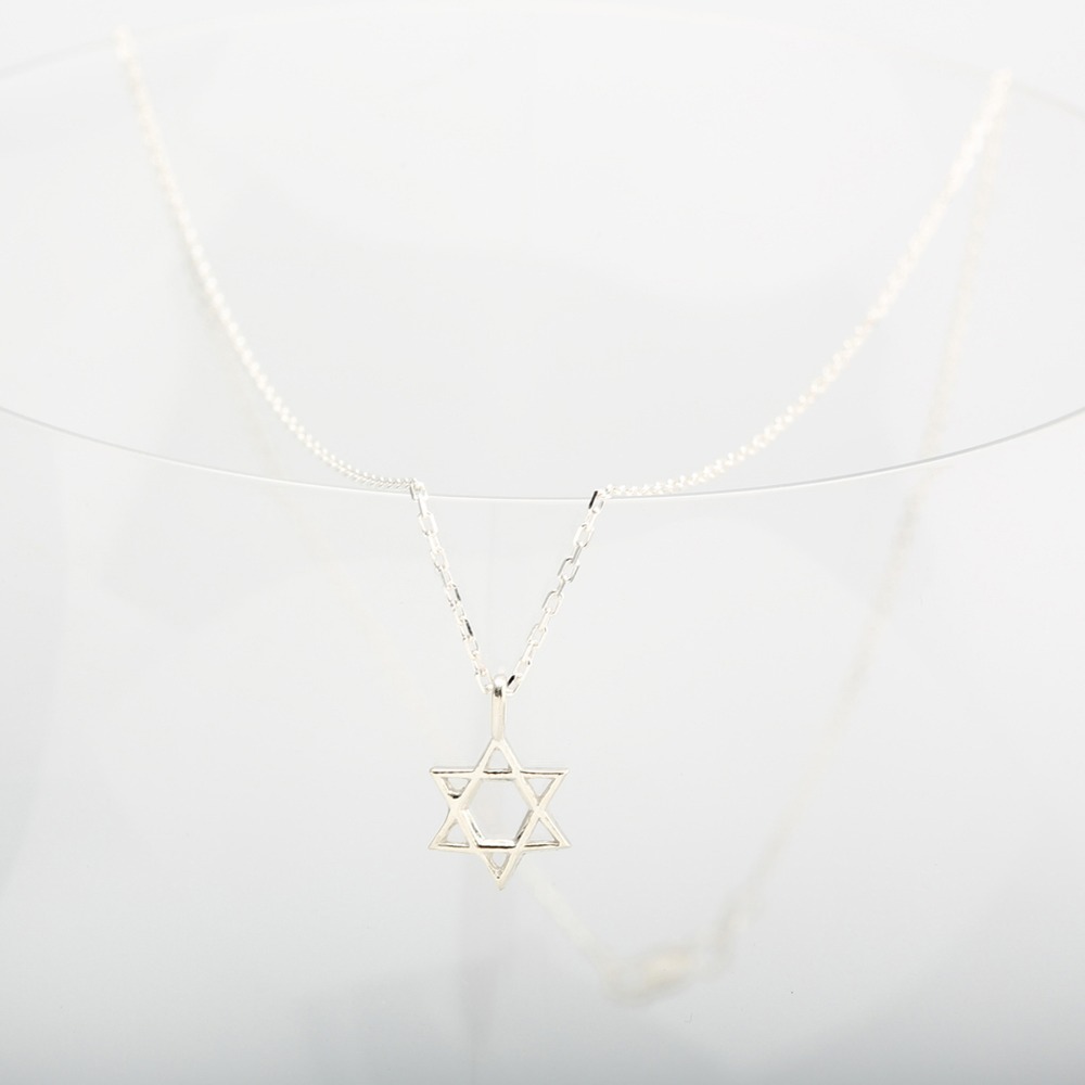 【Angel & Me】六芒星 s925 純銀 項鍊 生日 聖誕節 情人節 禮物-細節圖5