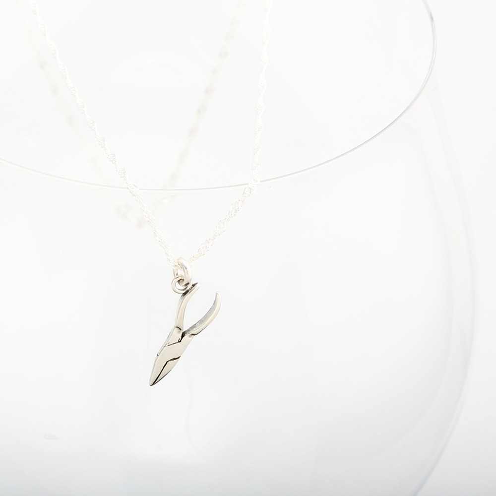【Angel & Me】迷你 鉗子 工具 s925 純銀 工具項鍊 生日禮物-細節圖4