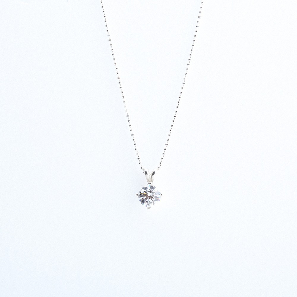 【Angel & Me】皇冠 瑞士單鑽 s925 純銀項鍊 閃耀 生日禮物-細節圖3