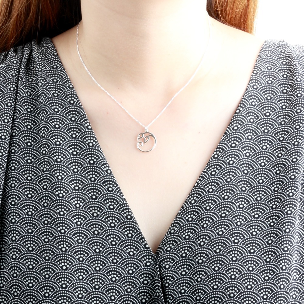 【Angel & Me】生命之芽 s925 純銀 項鍊 生日 情人節 紀念禮物-細節圖2