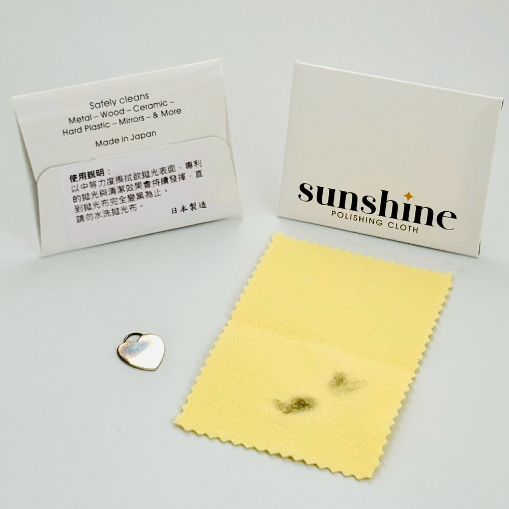 【Angel Me】日本製 Sunshine 強力 拭銀布 拭金布 銀飾 金飾 清潔 保養 首選-細節圖4
