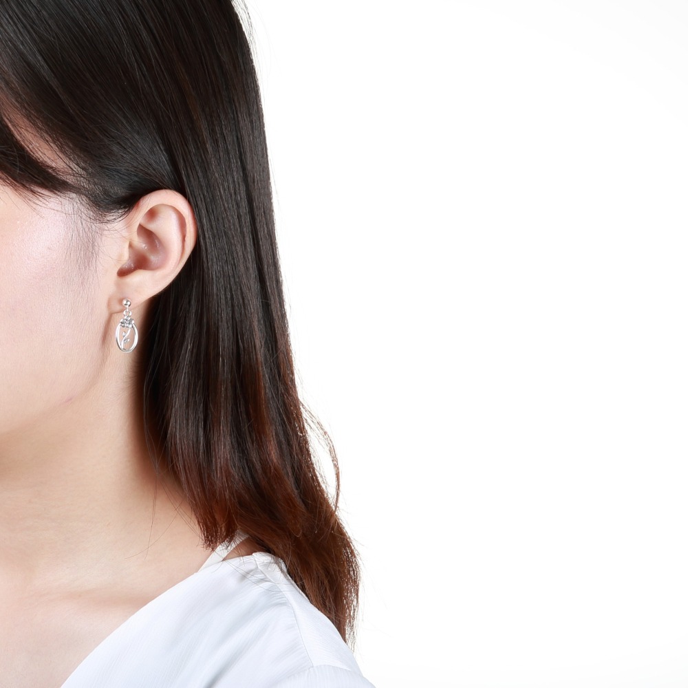 【Angel & Me】花兒 綻放 Flower Bloom s925 純銀 耳環 耳夾 生日 情人節 禮物-細節圖5