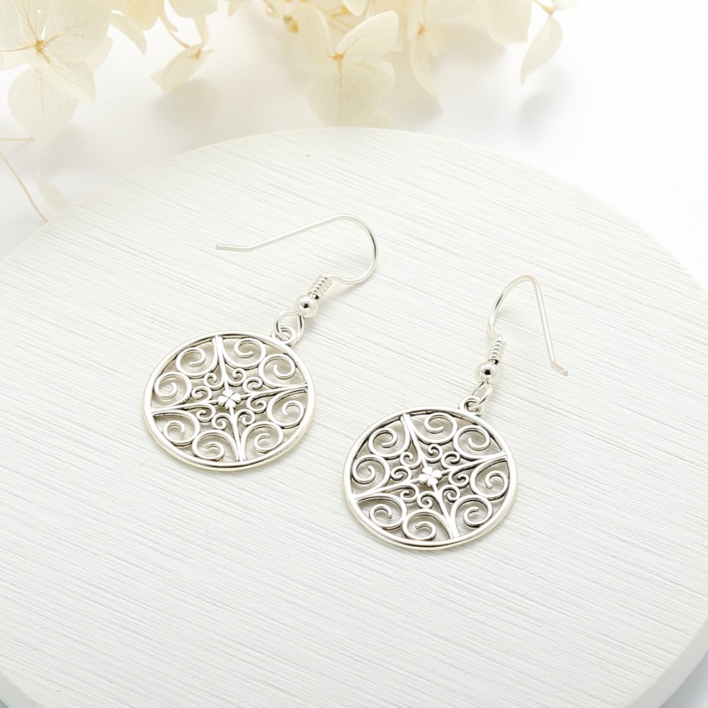 【Angel & Me】幸運草之歌 幸運草 四葉草 s925 純銀 耳環 耳夾 生日 情人節禮物-細節圖5