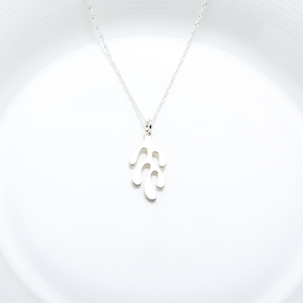 【Angel & Me】海草 海藻 s925純銀 項鍊 生日 情人節 聖誕節禮物-細節圖4