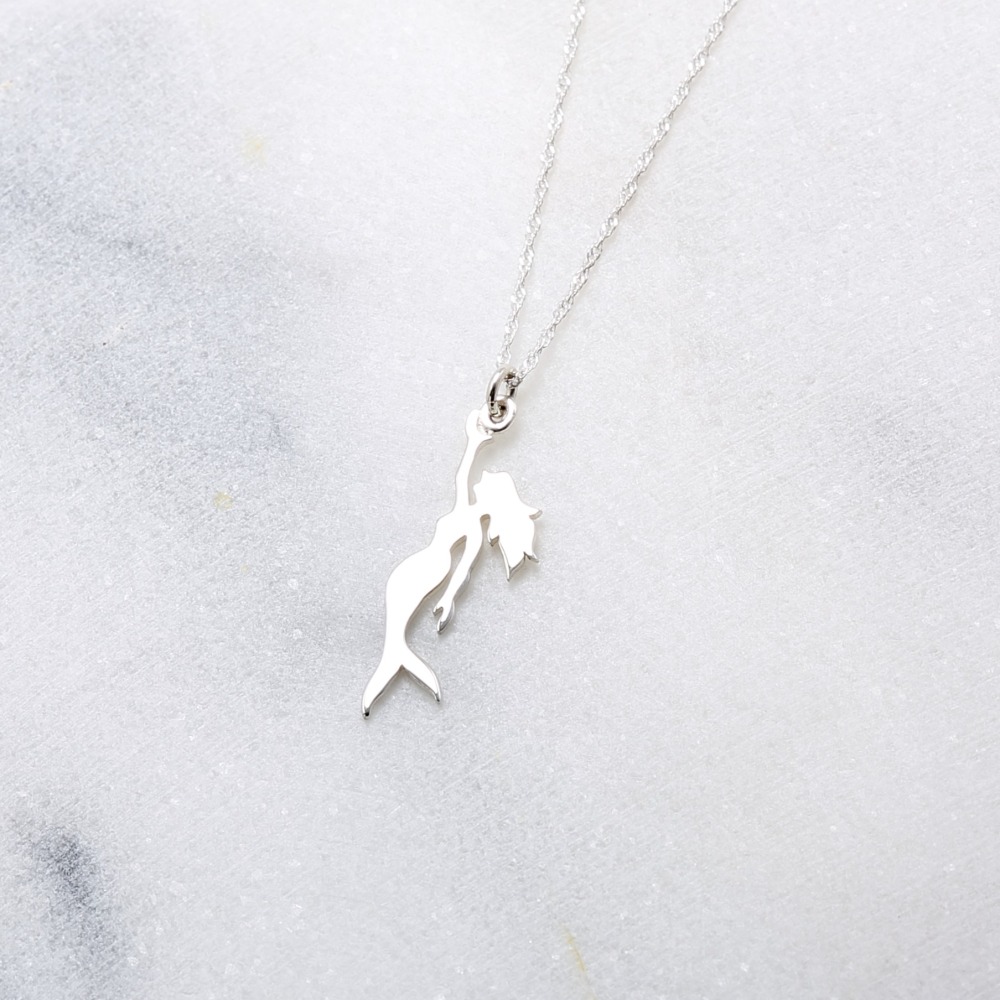 【Angel & Me】夢想成真 美人魚 處女座 s925 純銀項鍊 生日禮物-細節圖5