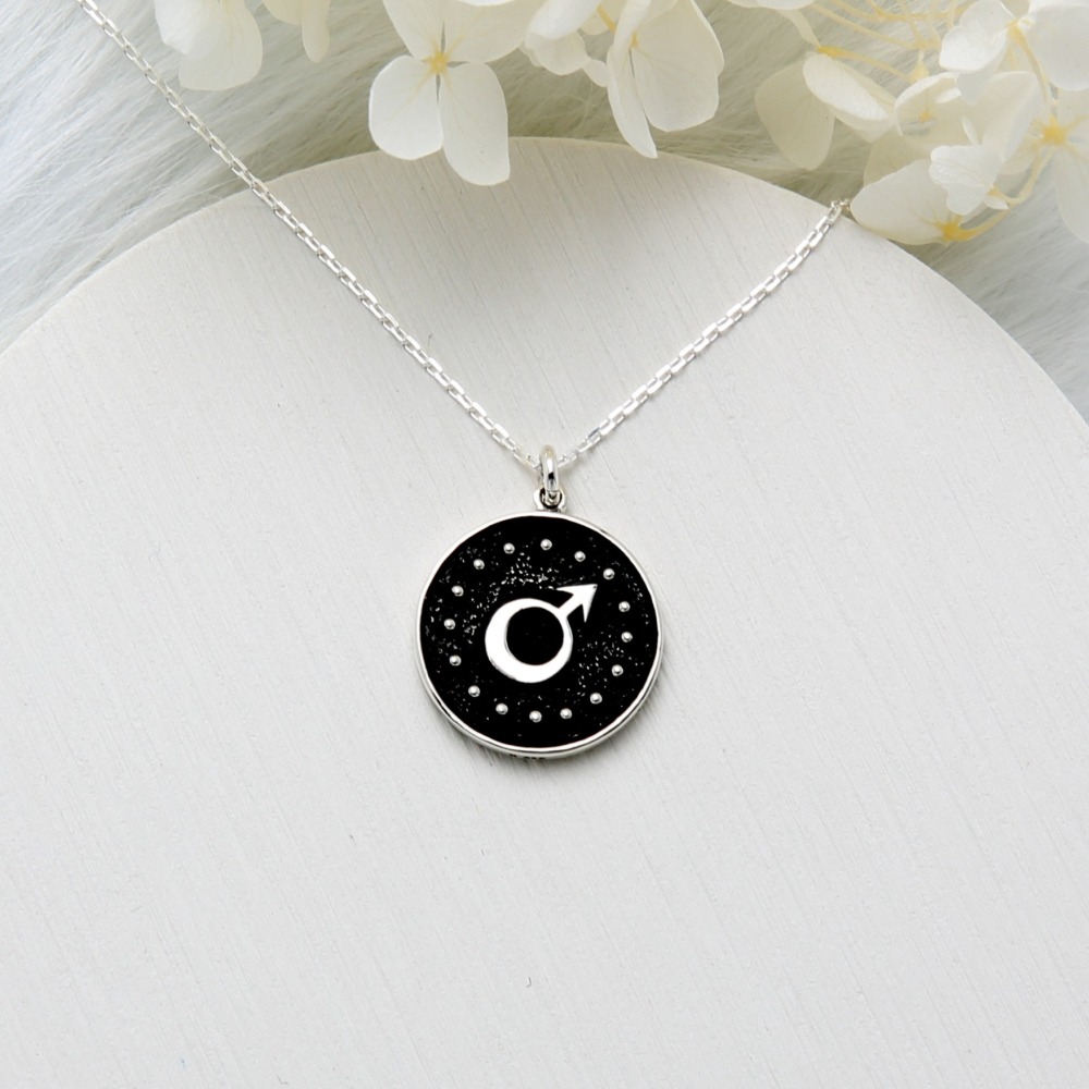 【Angel & Me】牡羊座 s925 純銀 項鍊 12星座 生日 情人節 禮物-細節圖2