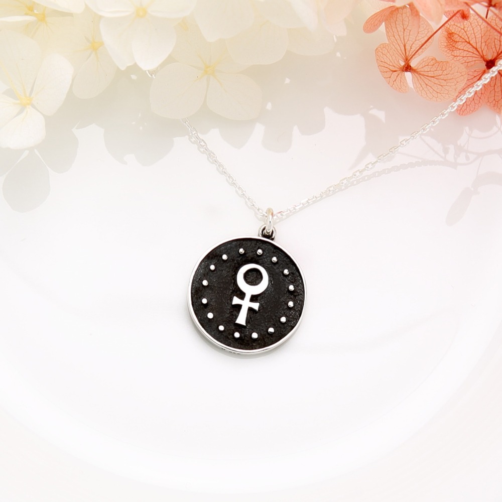 【Angel & Me】金牛座 s925 純銀 項鍊 12星座 生日 情人節 禮物-細節圖2