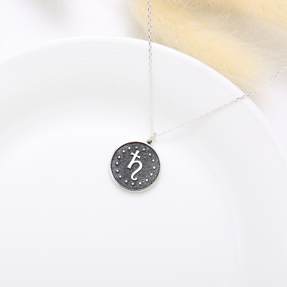 【Angel & Me】摩羯座 s925 純銀 項鍊 12星座 生日 情人節 禮物-細節圖4