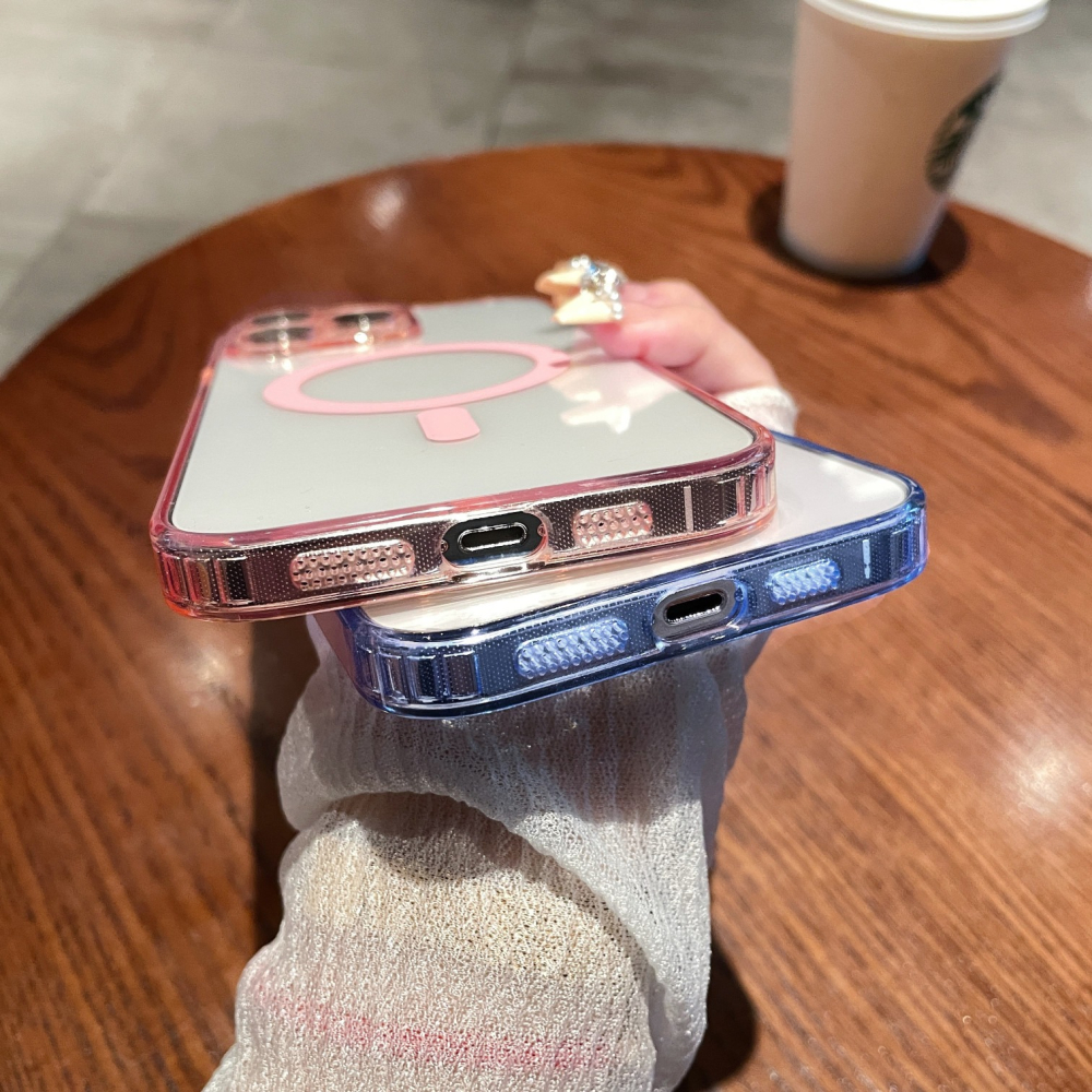 【霹靂火3C】磁吸殼 手機殼 保護殼 iPhone殼 五色 現貨 全新 破盤價 限時優惠 特價優惠-細節圖3