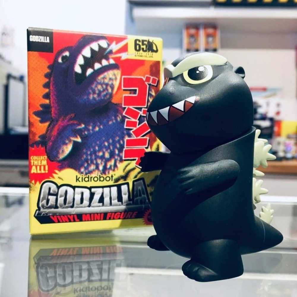 正版哥吉拉盲盒 GODZILLA VINYL MINI FIGURE SERIES KIDROBOT Q版-細節圖2