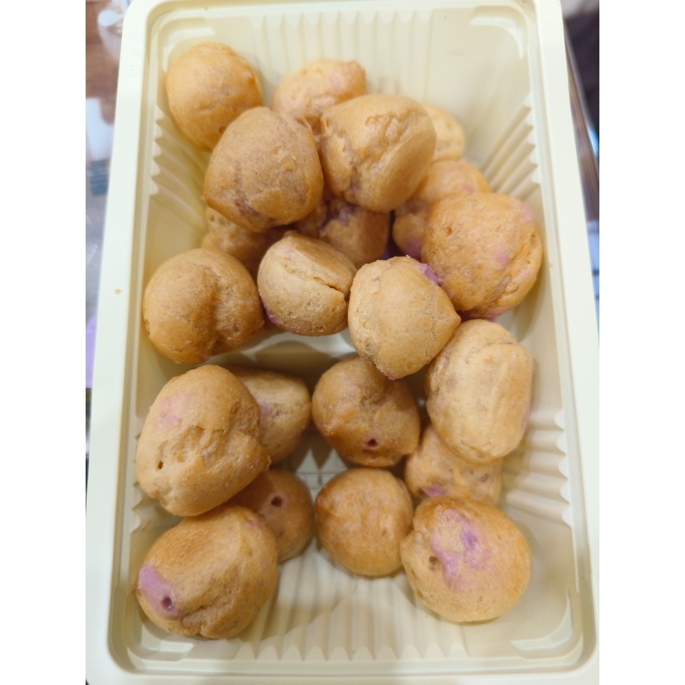 ​【宜蘭限定】義美小泡芙 藍莓口味 ｜ 現貨代購 宜蘭必買 伴手禮 團購零食 藍莓泡芙-細節圖3