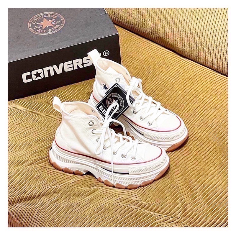 【BKS】CONVERSE AS (R) TREKWAVE 經典色/焦糖底/厚底鋸齒/日本限定/日本代購-細節圖7