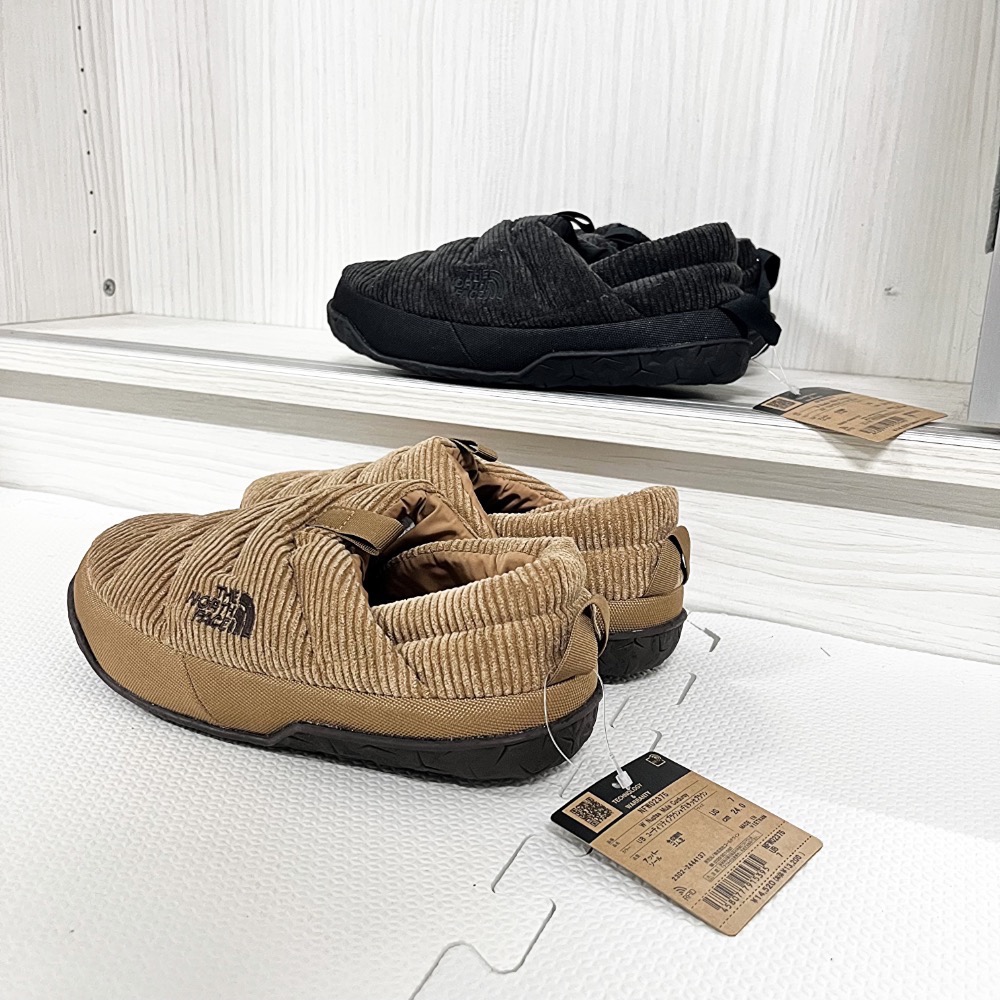 【BKS】The North Face Nuptse Mule Corduroy/燈芯絨/羽絨鞋/麵包鞋/日本代購-細節圖4