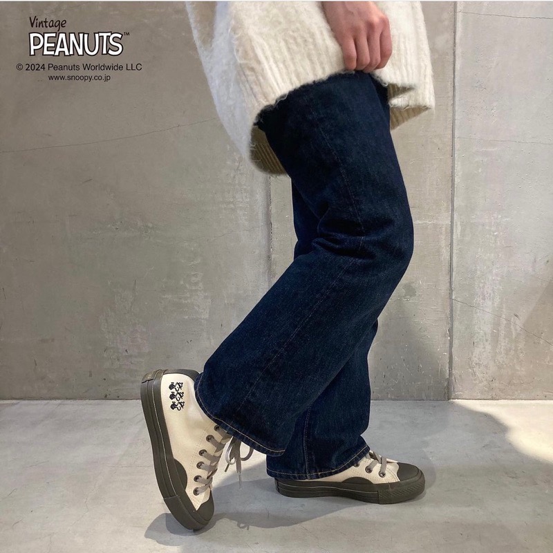 【BKS】CONVERSE ALL STAR Ⓡ PEANUTS BS HI/史努比聯名/帆布鞋/親子鞋/日本限定/代購-細節圖3