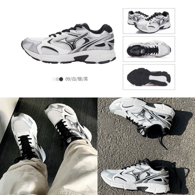 【BKS】MIZUNO SPEED 科技銀系列/復古球鞋/老爹鞋/慢跑鞋/國外代購-規格圖11