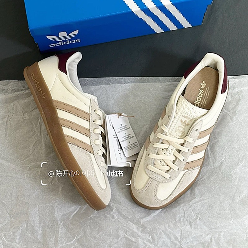 【BKS】Adidas Gazelle Indoor 復古德訓鞋/韓國限定款/皮革/韓國代購/IH037-細節圖8