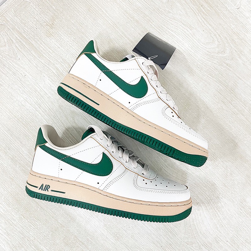 【BKS】NIKE AIR FORCE 1 復古綠/奶油底/仿舊/綠白/DZ4764-133/國外代購-細節圖8