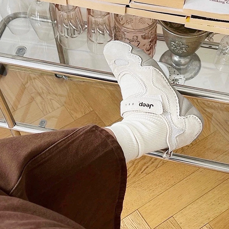 【BKS】JEEP 吉普 魔鬼氈 瑪麗珍鞋/麂皮/防滑/休閒/國外代購-細節圖8