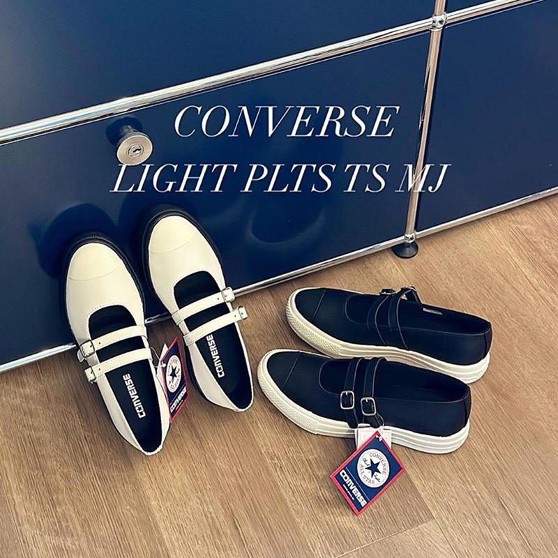 【BKS】CONVERSE PLTS TS MJ OX 瑪麗珍鞋/厚底/輕量/日本限定/日本代購-細節圖2