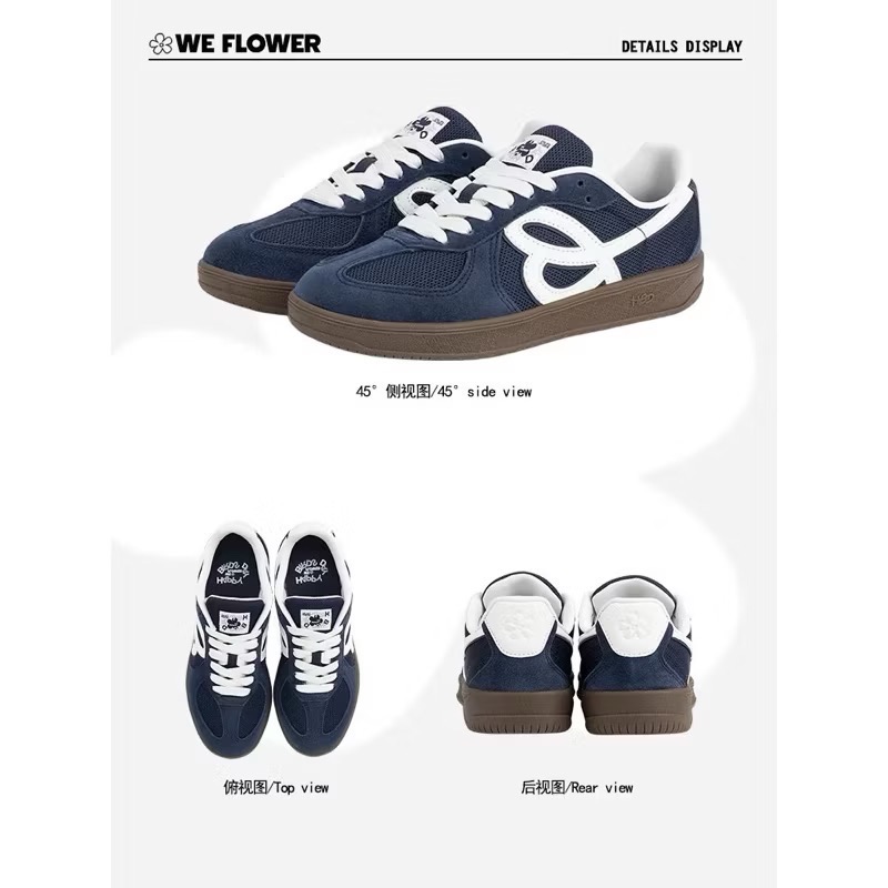 WE FLOWER x HBD 復古小花德訓鞋 聯名款 /國外代購-規格圖9