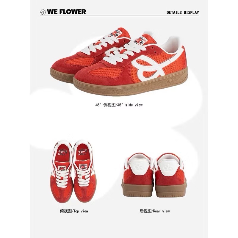 WE FLOWER x HBD 復古小花德訓鞋 聯名款 /國外代購-規格圖9